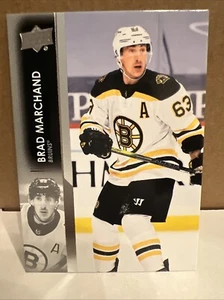 Brad Marchand #17 Upper Deck NHL Hockey 2021-22 Boston Bruins - Picture 1 of 2