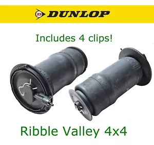PAR DE BOLSAS DE AIRE CON SUSPENSIÓN TRASERA LAND ROVER P38 RKB101460 Y PINES - Imagen 1 de 4
