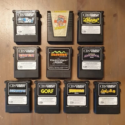10 Cartucce Gioco per Colecovision CBS - Test Ok - Immagine 1 di 4