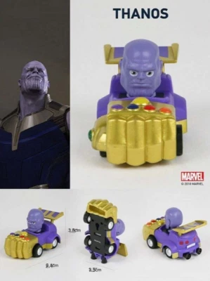 Beast Kingdom Marvel Avengers: Infinity War Pull Back Car Series - Thanos Foto 1 de 2