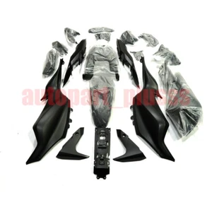 Matte Black For Yamaha FZ07 MT07 2012-2017 Fairing Kit ABS Injection Bodywork - Picture 1 of 2