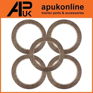 5x PTO Friction Clutch Plate Dual Power for Ford 8200 8700 TW5 TW10 TW15 Tractor - Picture 1 of 3