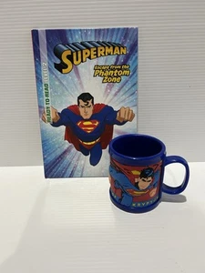 Superman Mug Cup Plus Book HC Collectables Escape From The Phantom Zone - Picture 1 of 8
