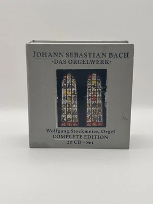 Johann Sebastian Bach Das Orgelwerk Complete Organ Works 20 CD Box Set Stockmeie Foto 1 de 4