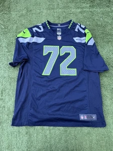 Seattle Seahawks Trikot Herren 2XL Blau NFL Football Bennett 72 On Field Nike - Bild 1 von 7