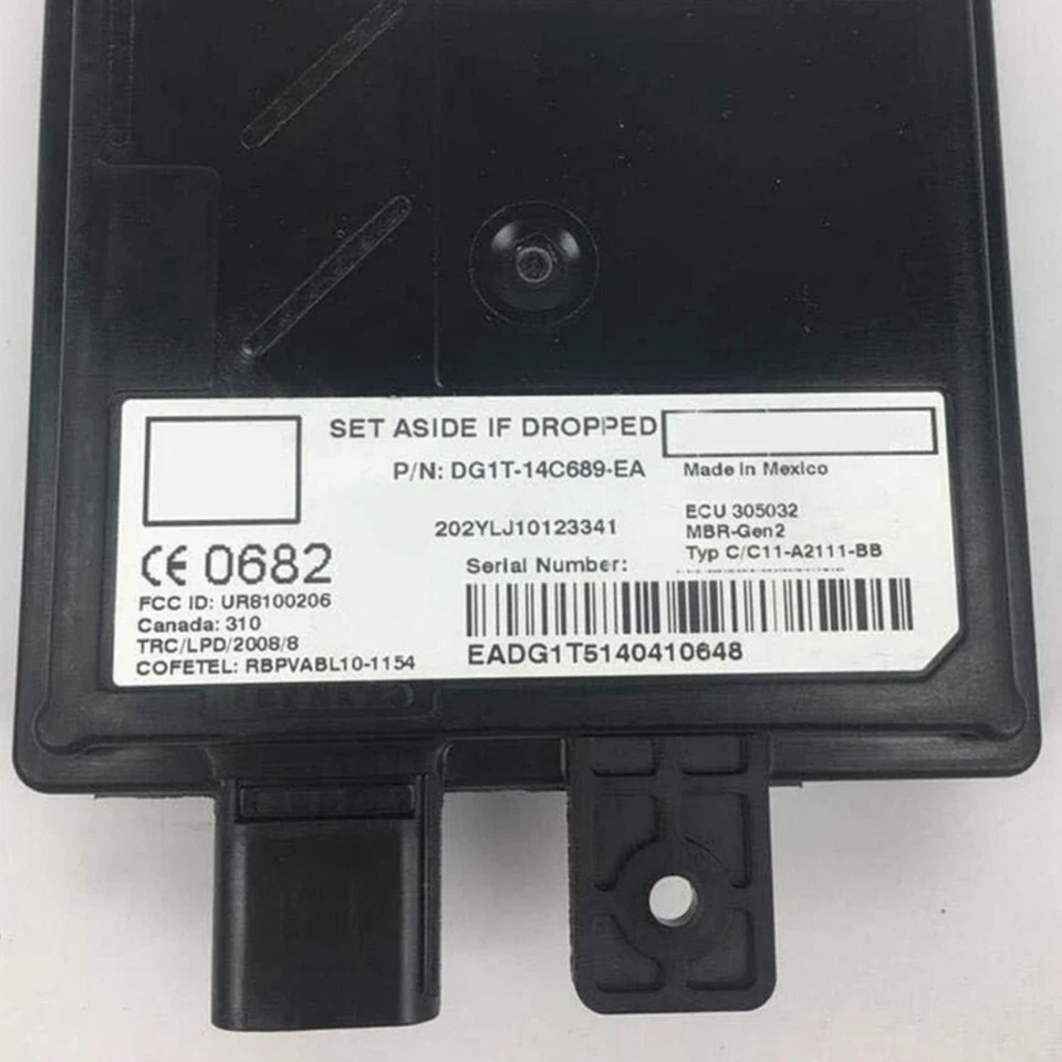 Módulo de controle sensor ponto cego Ford Explorer fabricante de equipamento original DG1T-14C689-EA para 2013-2018 - Imagem 1 de 4