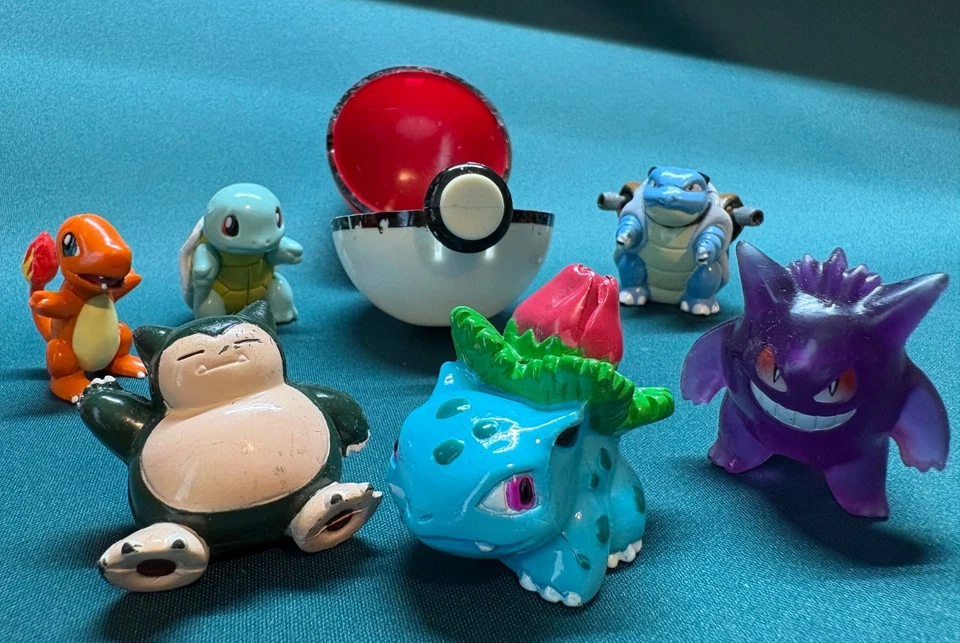 Pokemon Pokeball 1999 llavero lote 5 con 1 Pokeball (sin llaveros adjuntos) Foto 1 de 4