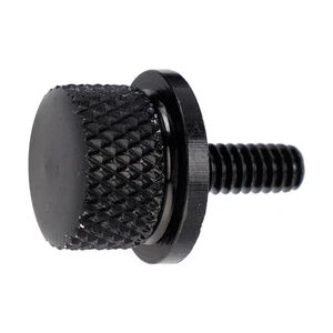 BLACK REAR FENDER SEAT BOLT SCREW FOR SPORTSTER XL883 XL1200 1997-2022 - Picture 1 of 7