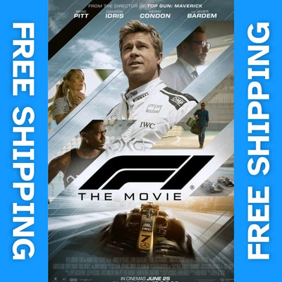 F1: The Movie (2025) - Blu-ray + 1080p Full HD Region Free Cheap & Fast Shipping - Image 1 of 4