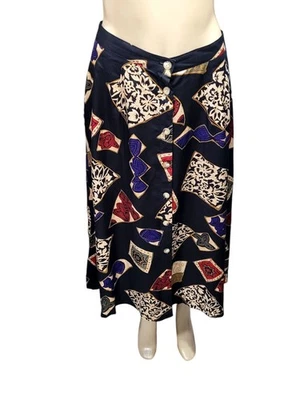 Norton Mcnaughton Vintage Floral Women's Petite Skirt Size 10P - Image 1 of 4