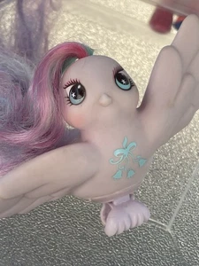 Vintage 1987 My Little Pony G1 *Fairy Tails* Pink Bird True Love Heart - Picture 1 of 8