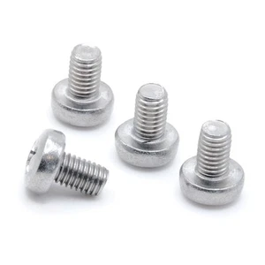 Stainless Screws for BMW 328i License Plates (Set of 4, Silver, Rear) - Picture 1 of 8