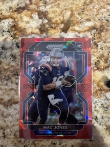 Mac Jones 2021 Panini Prizm Red Cracked Ice Rookie #336 RC - Picture 1 of 2