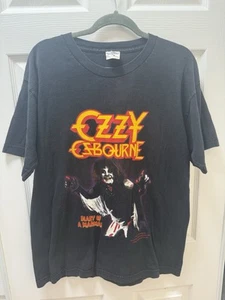 Chronies OZZY OSBOURNE Diary Of A Madman Limited Edition T Shirt Large - Picture 1 of 7