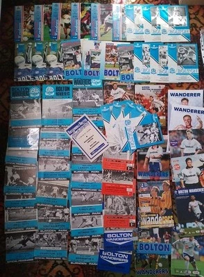 66 Bolton Wanderers Programmes Mixed Seasons Can Split - Image 1 of 4