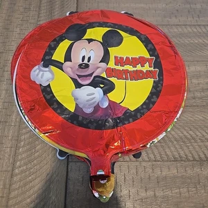 Luftballon (18 Stück Set) Mickey Mouse Geburtstag Mylar Party Deko Geschenke - Bild 1 von 10