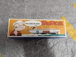 Schylling Speedboat Popeye mit Aufzug in OVP - Bild 1 von 5