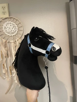 Halter Hobby Horse azul + blanco Foto 1 de 4