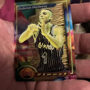 Anfernee Hardaway 1993-94 Topps Finest Refractor RC #189 Orlando Magic - Picture 1 of 6