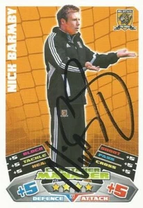 NICK BARMBY SIGNED HULL CHAMPIONSHIP 2011/2012 MATCH ATTAX TRADING CARD+COA - Picture 1 of 1