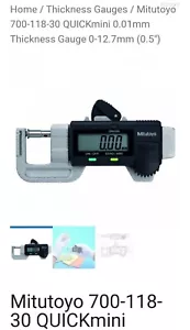 Mitutoyo PK-0505APX Micrometer/ Caliper Measuring Tool, High Precision - Picture 1 of 6