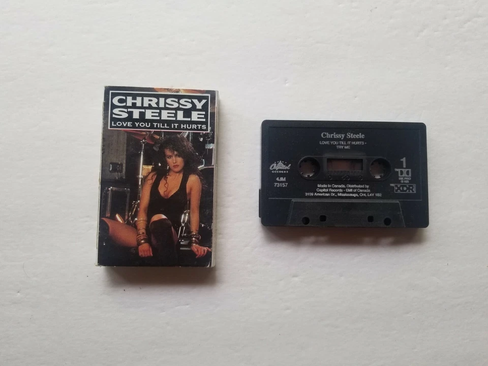 Crissy Steele - Love You Till It Hurts / Try Me - Rare Cassette (single) Tape  - Image 1 of 1