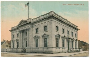 Postal de San Valentín e Hijo de Camden Nueva Jersey de la Oficina de Correos y Personalización de Camden Nueva Jersey 1912 - Imagen 1 de 2