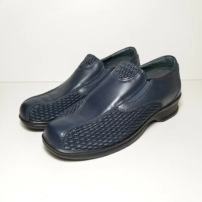 Zapatos sin cordones de cuero Propet Ped Rx para mujer azul marino talla 6,5 mocasines para caminar WPRX28  Foto 1 de 4