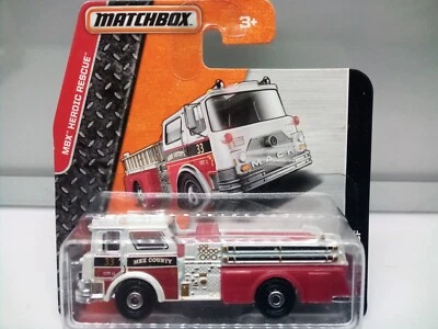 Matchbox Superfast / MB 964 - '75 Mack CF Fire Pumper - White & Red - Model x1 - Image 1 of 4