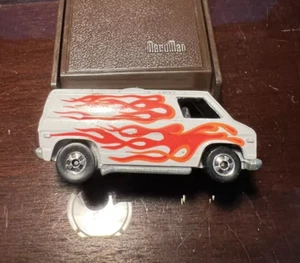 Hot Wheels Super Van White With Flames Hong Kong 1979 Excellent Condition - Picture 1 of 5