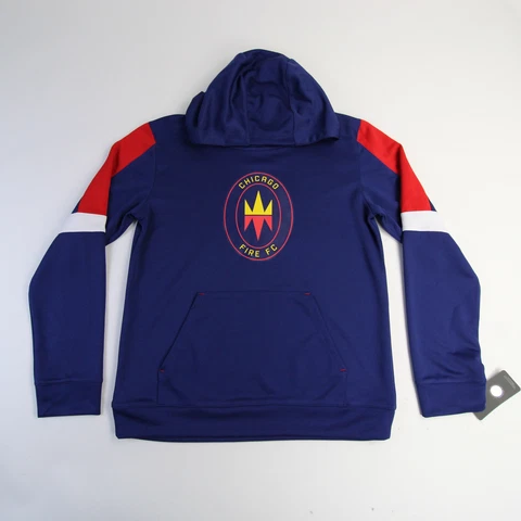 Chicago Fire MLS Sweatshirt Youth Blue/Red New Cover