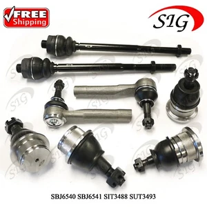Kit de 8 piezas de rótula delantera superior e inferior para Chevy Tahoe 2000-2006 - Imagen 1 de 6
