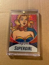 2019 DC Comics Bombshells Series 3 CZ Str Pwr S07 Supergirl Star Power Silver
