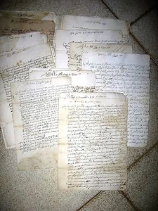 Y24-ABRUZZO 'Villa of Fano ' Lot Manuscript - Picture 1 of 1