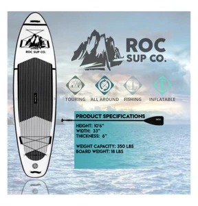 Roc Outdoors Inflatable Paddleboard - Picture 1 of 7