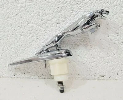 NEW in BOX 2000 - 2008 Jaguar X-Type S-Type Leaper Hood Ornament Chrome Emblem - Image 1 of 3