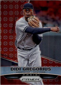 2015 Panini Prizm Prizms Red Baseball #59 Didi Gregorius