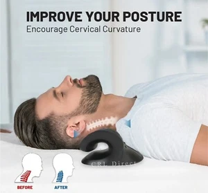 masajeador de cuello cervical Relajador Alivio Corrección tracción quiropráctica - Imagen 1 de 17