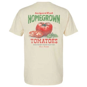 Southern Fried Cotton Homegrown Tomatoes TShirt-SFM12192 - Picture 1 of 7