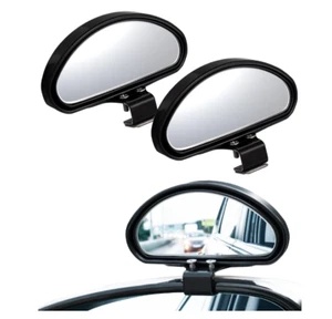 Blind Spot Mirrors, Adjustable Car Auxiliary Wide-angle Mirrors 2pcs New - Picture 1 of 7