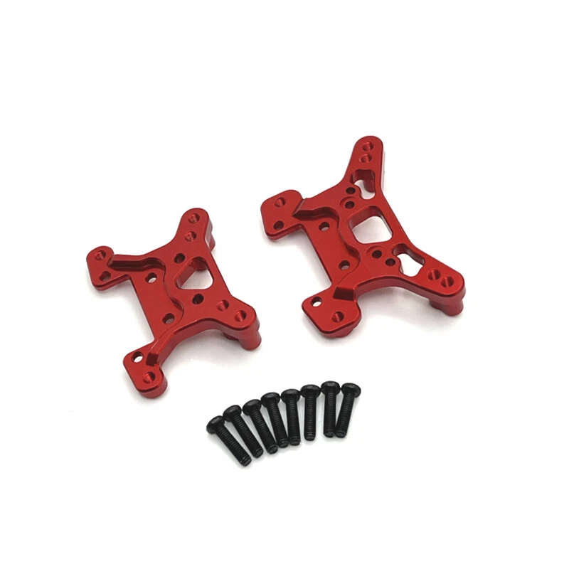 Metal Front Rear Shock Tower Upgrade Parts For RC Car WLtoys 124008 124017-18-19 - Image 1 of 1