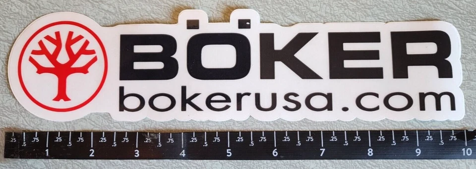 Boker Solingen USA Knife Knives High Quality Vinyl Decal Sticker Shot Show - Image 1 of 1