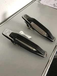 Manijas de puerta traseras originales Mercedes-Benz W126 Clase S L+R manijas de puerta trasera OEM - Imagen 1 de 12