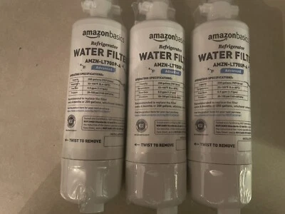 3 Pack Amazon Basics Replacement LG LT700P Refrigerator Water Filter  Cartridge - Image 1 of 3