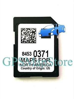 2018 2019 2020 Buick Regal GPS Navigation DATA SD Card US Canada Map Genuine - Image 1 of 4