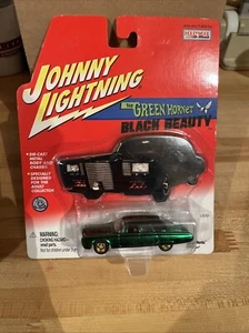 VINTAGE JOHNNY LIGHTNING HOLLYWOOD ON WHEELS SERIES GREEN HORNETS "BLACK BEAUTY" - Picture 1 of 8
