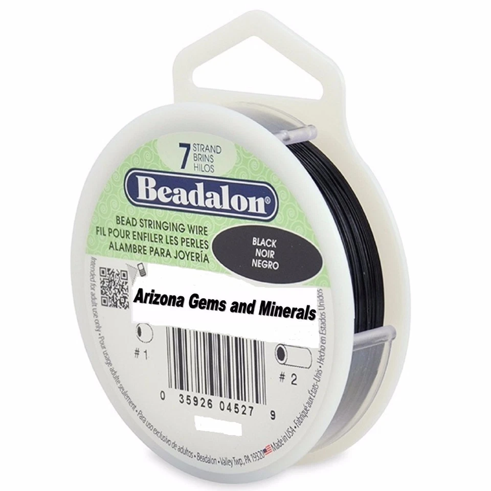 Beadalon Stringing Wire 7 Strand .015 38 Mm Diameter 156201