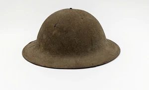 HELM US 1917 WW1 DOUGHBOY ORIGINAL SCHEIBE KOMPLETT NAME SEHR GUTER ZUSTAND HELMET 14-18 - Bild 1 von 12