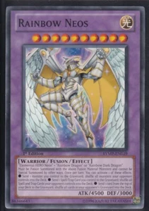YUGIOH! RAINBOW NEOS - 1ST EDITION UNLIMITED EDITION RYMP-EN019 NM+ - Picture 1 of 2