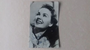 Vintage signed photo Jean Simmons actress b/w - Foto 1 di 3